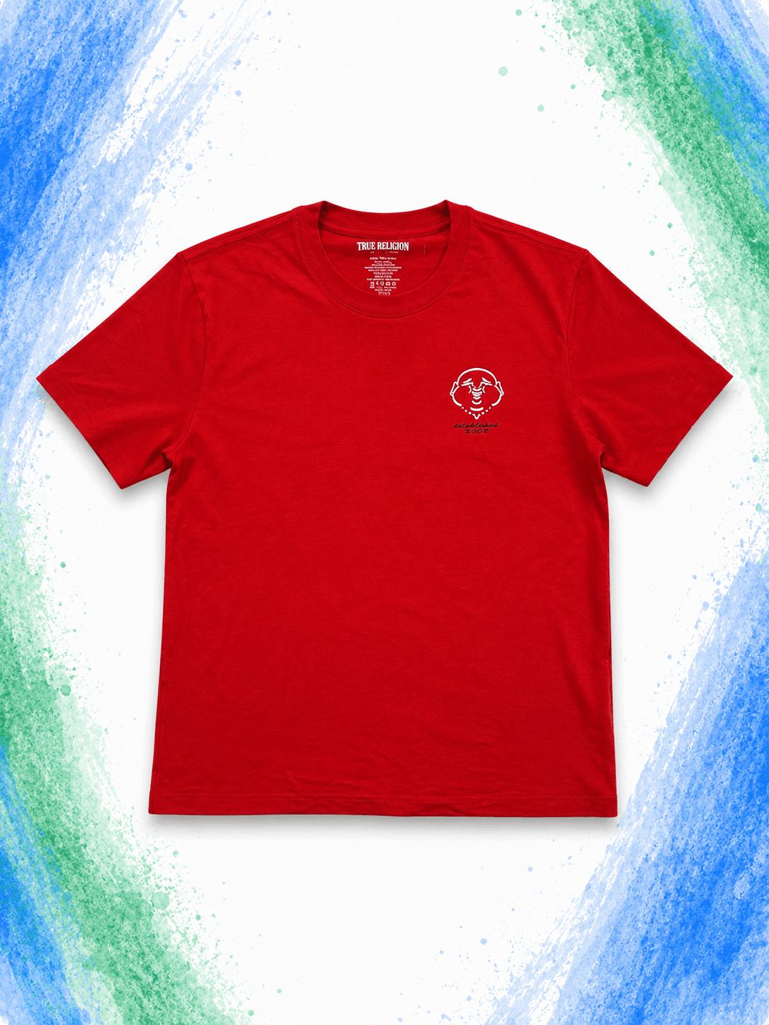 True Religion Red Graphic Tee