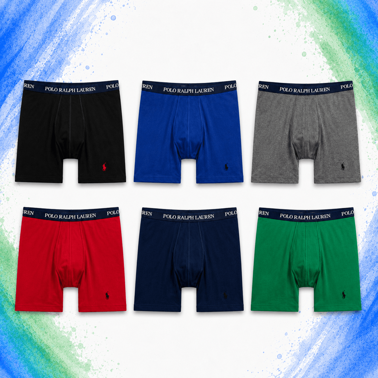 Polo Classic-Fit Knit Boxer (BLACK)