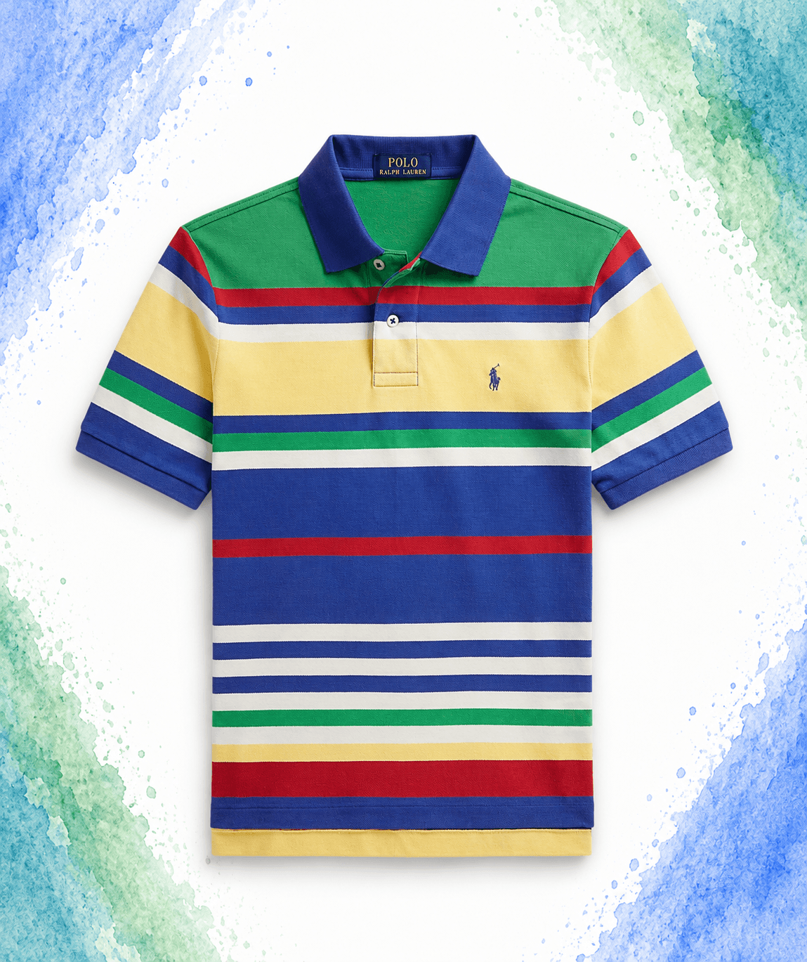 Striped Polo Shirt